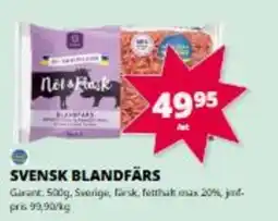 Tempo Blandfårs erbjuda