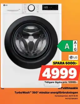 Power Lg tvättmaskin erbjuda