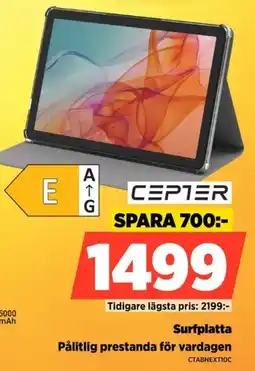 Power Cepter surfplatta erbjuda