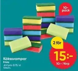 DollarStore Frida kökssvampar erbjuda