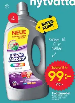 DollarStore WascheMeister tvättmedel erbjuda