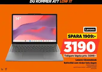 Power Lenovo Chromebook erbjuda