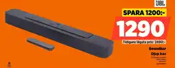 Power Jbl soundbar djup bas erbjuda