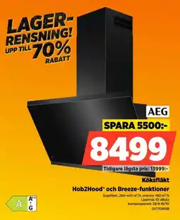 Power Aeg köksfläkt erbjuda