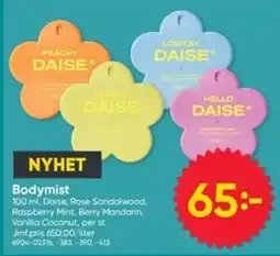 DollarStore Lowkey Bodymist erbjuda
