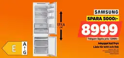 Power Samsung inbyggd kyl/frys erbjuda