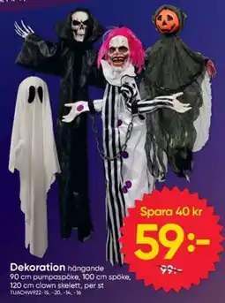 DollarStore Dekoration hängande erbjuda