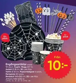 DollarStore Engångsartiklar papp erbjuda