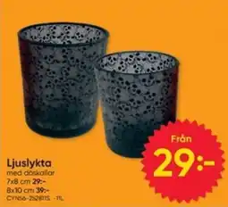 DollarStore Ljuslykta med döskallar erbjuda