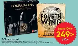 DollarStore Goliath Förrädarna Fjärde vingens spel erbjuda