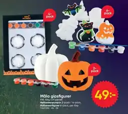 DollarStore Måla gipsfigurer erbjuda