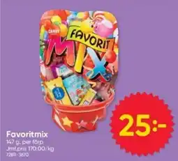 DollarStore Favoritmix erbjuda