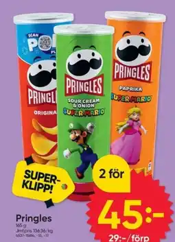 DollarStore Pringles erbjuda