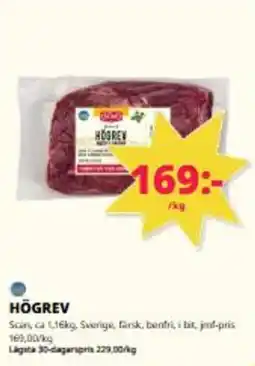 Tempo Högrev erbjuda