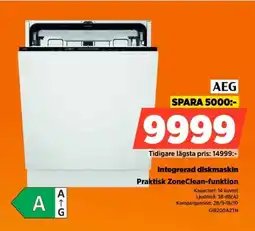 Power AEG integrerad diskmaskin erbjuda