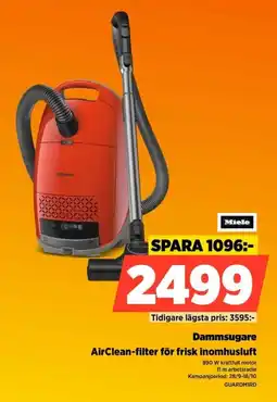 Power Miele Dammsugare erbjuda