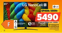 Power LG 65" 4K Smart TV erbjuda