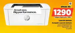 Power Hp kompakt laserjet-skrivare erbjuda