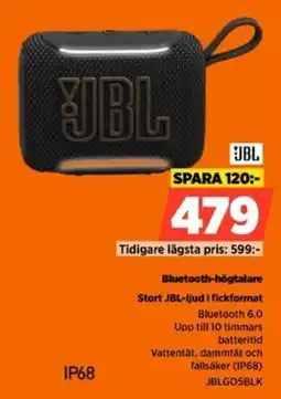 Power Jbl bluetooth-högtalare erbjuda