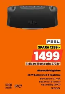 Power Feel bluetooth-högtalare erbjuda