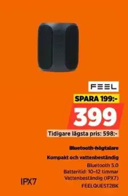 Power Feel bluetooth-högtalare erbjuda