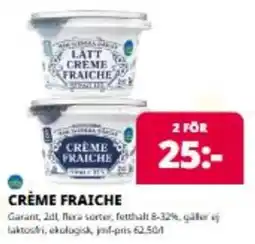 Tempo Garant crème fraiche erbjuda