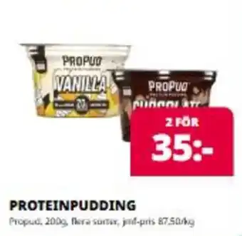 Tempo Propud proteinpudding erbjuda