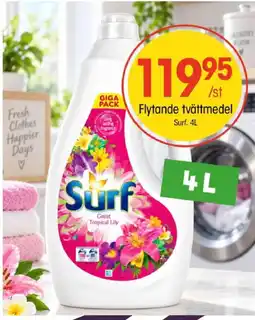 EKO Surf flytande tvättmedel erbjuda