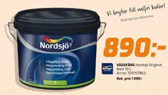 Nordsjö Väggfärg Original