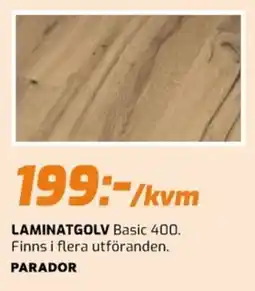 Bolist Parador laminatgolv basic 400 erbjuda