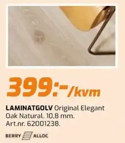 Bolist Berry Alloc Laminatgolv Original Elegant Oak Natural erbjuda