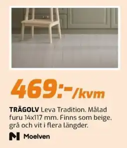 Bolist Moelven Trägolv Leva Tradition erbjuda