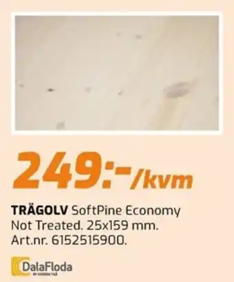 DalaFloda Trägolv SoftPine Economy
