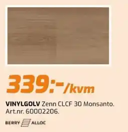 Bolist Berry Alloc vinylgolv zenn clcf 30 monsanto erbjuda