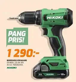 Bolist Hikoki borrsKruvdragare erbjuda
