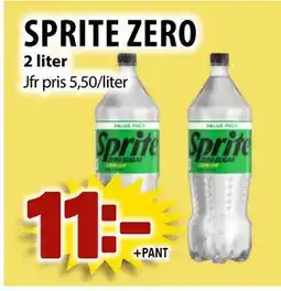 Matvärlden Tensta SPRITE ZERO erbjuda