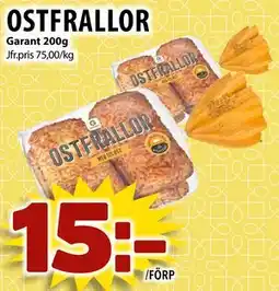 Matvärlden Tensta OSTFRALLOR erbjuda