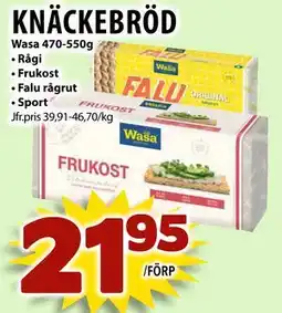 Matvärlden Tensta KNÄCKEBRÖD erbjuda