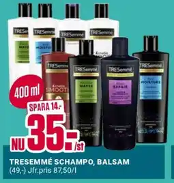 ÖoB TRESEMMÉ SCHAMPO, BALSAM erbjuda