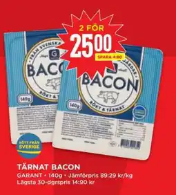 Willys Tärnat Bacon erbjuda
