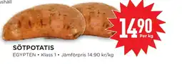 Willys Sötpotatis erbjuda
