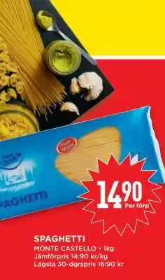 Willys SPAGHETTI erbjuda
