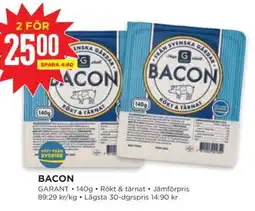 Willys BACON erbjuda