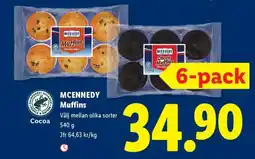 Lidl MCENNEDY Muffins erbjuda