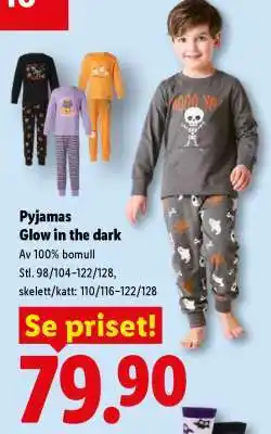 Lidl Pyjamas erbjuda