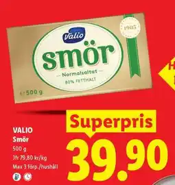 Lidl Valio smör erbjuda