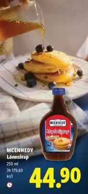 Lidl Mcennedy Lönnsirap erbjuda