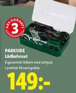 Lidl Parkside Lödkolvset erbjuda