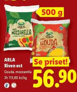 Lidl Arla Riven Ost erbjuda