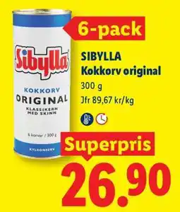 Lidl Sibylla Kokkorv original erbjuda